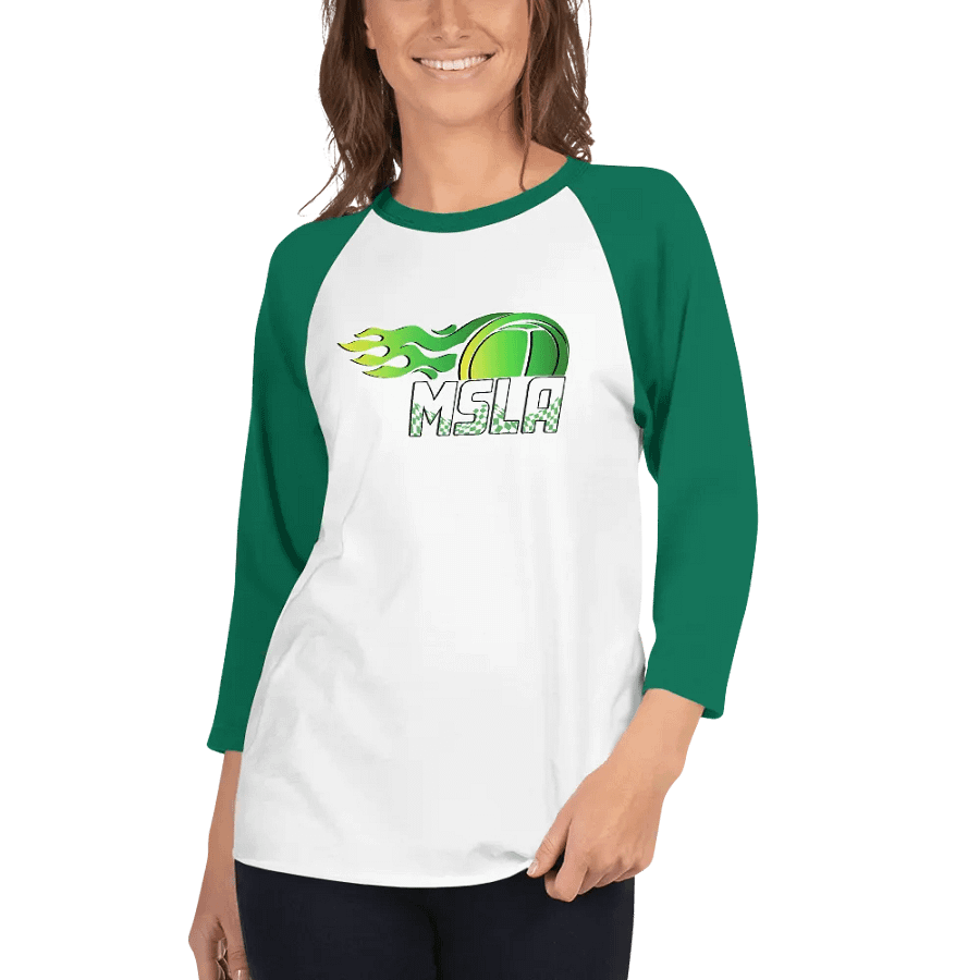 MSLA Green Jersey Raglan Tee product image (3)