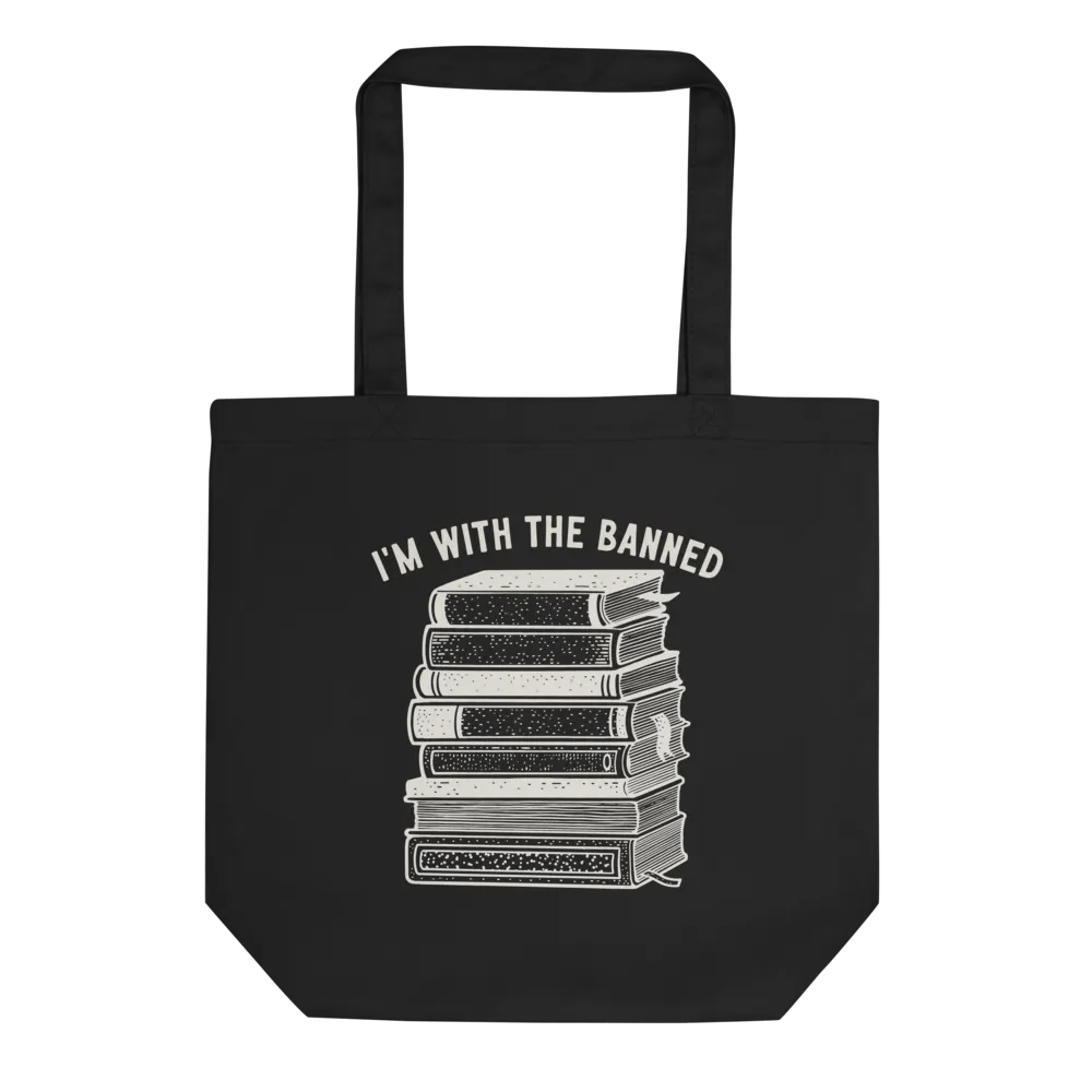 i'm with the banned black tote product image (1)