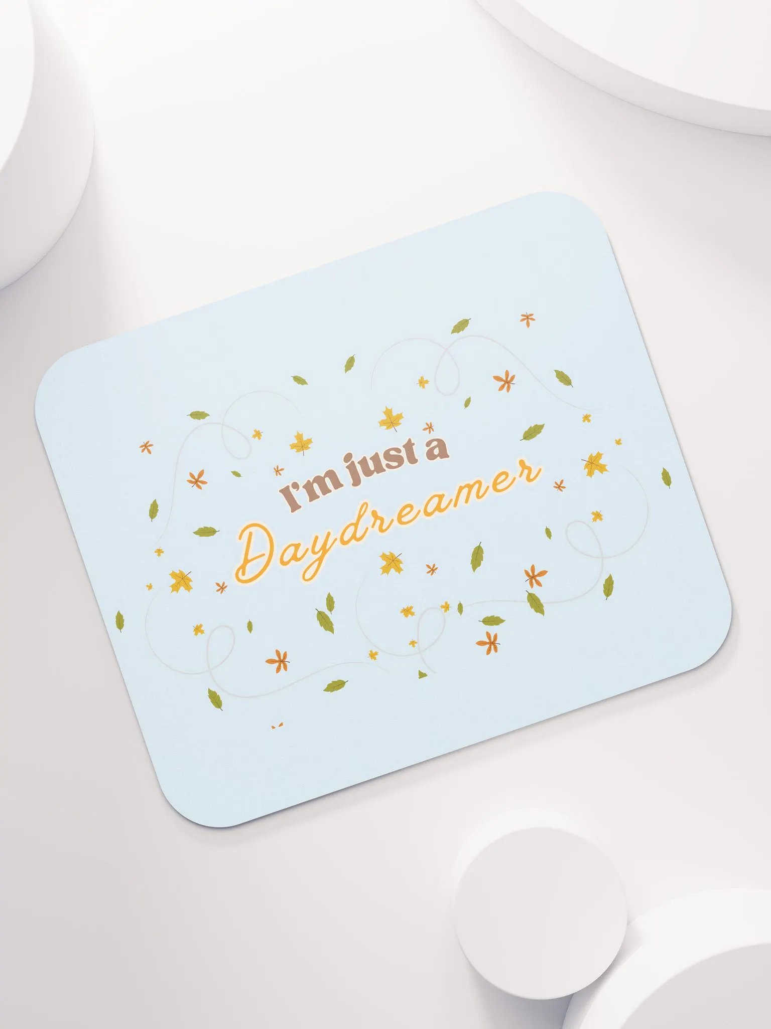 Autumn Daydreams Mouse Pad (Blue) product image (7)