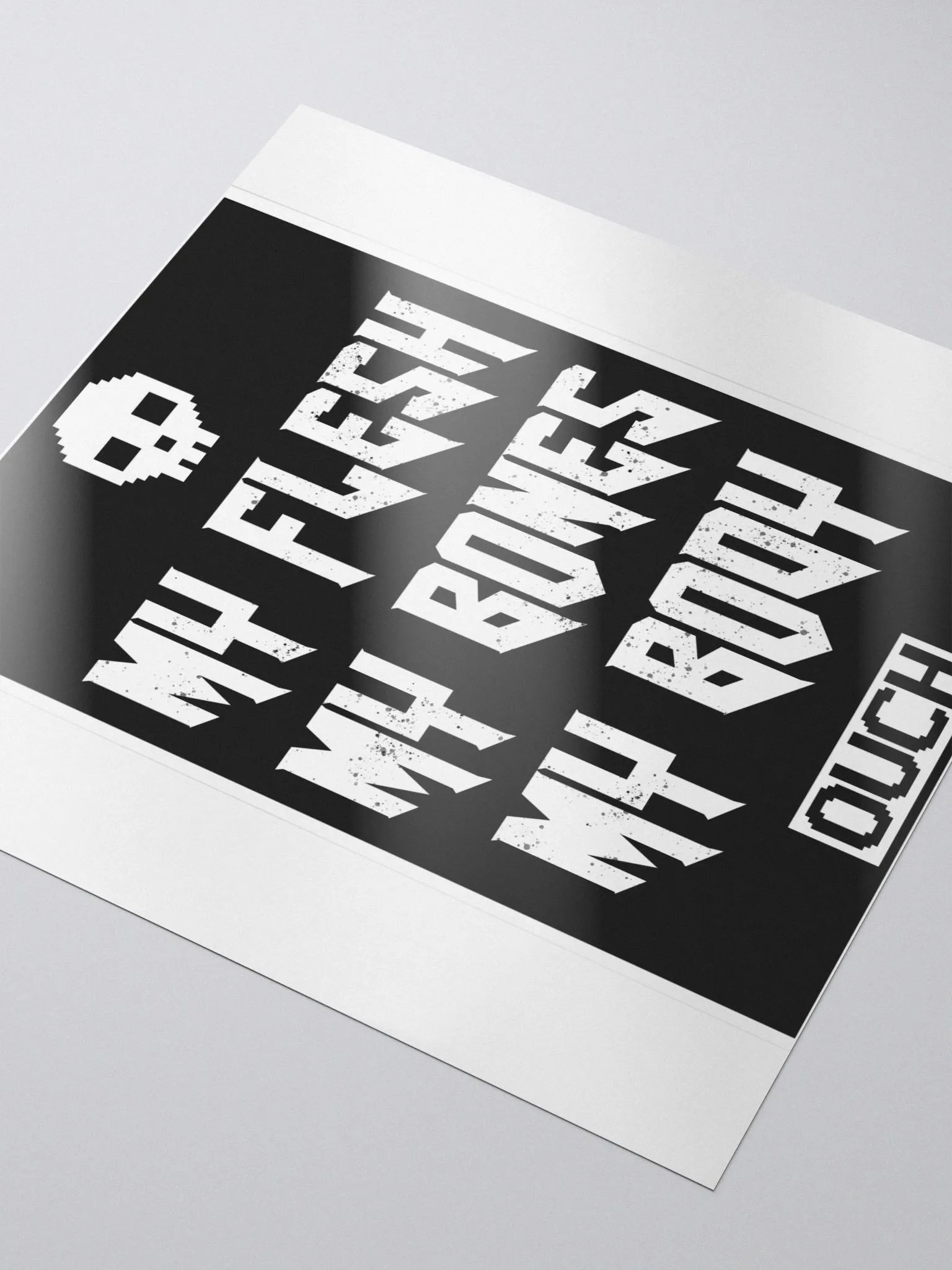 My Absolute Body bubble free stickers product image (4)