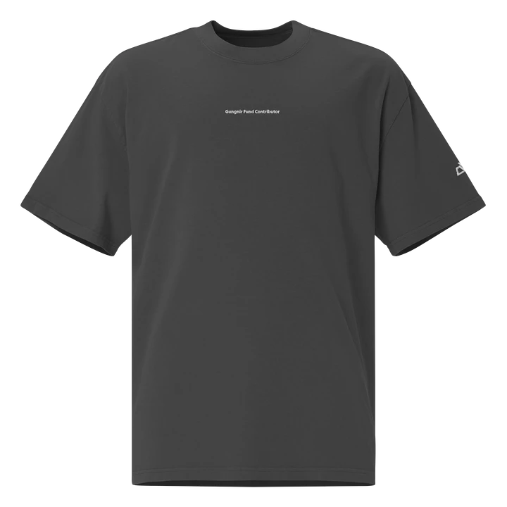 Gungnir Fund Contributor Tee Faded Black product image (1)