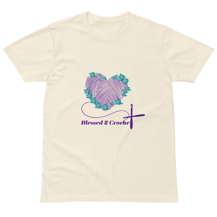 Blessed2Crochet Logo Tshirt product image (3)