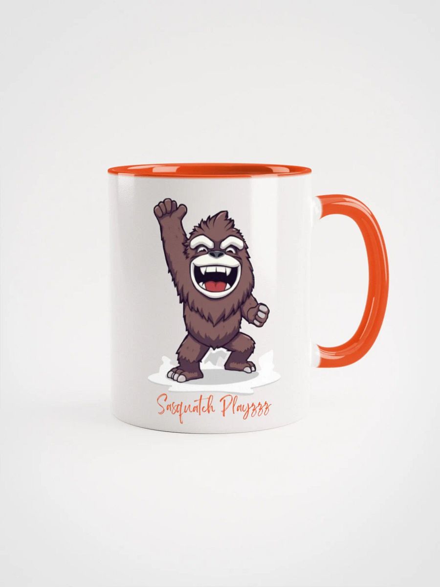 Sasquatch Playzzz Orange Mug! product image (1)