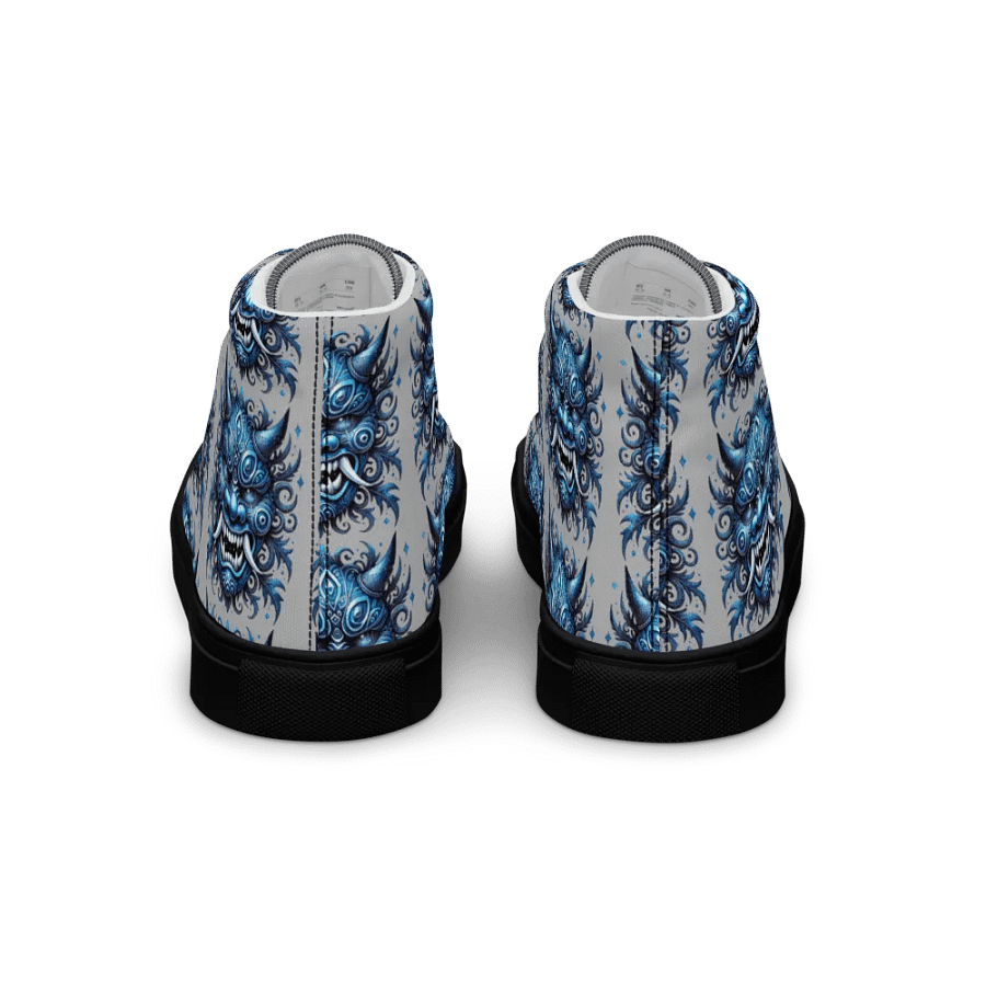 Oni Mythical Faces High Top Canvas Shoes product image (5)