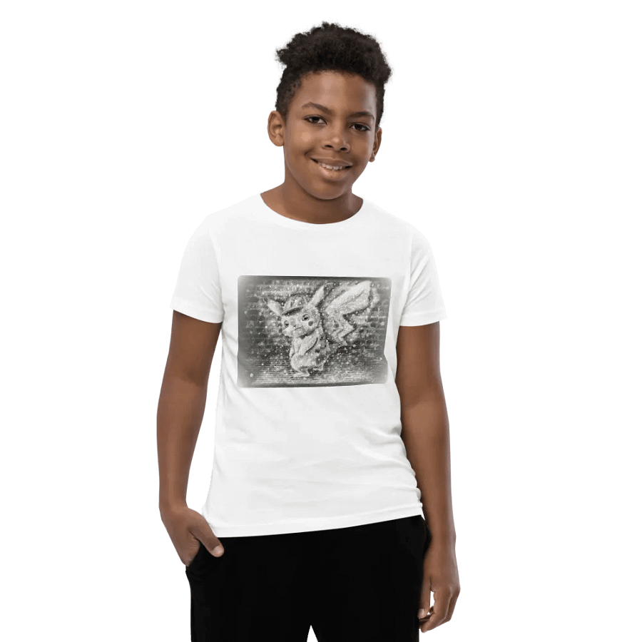 Nashīnasu - Pikachu Drawing White T-Shirt product image (7)