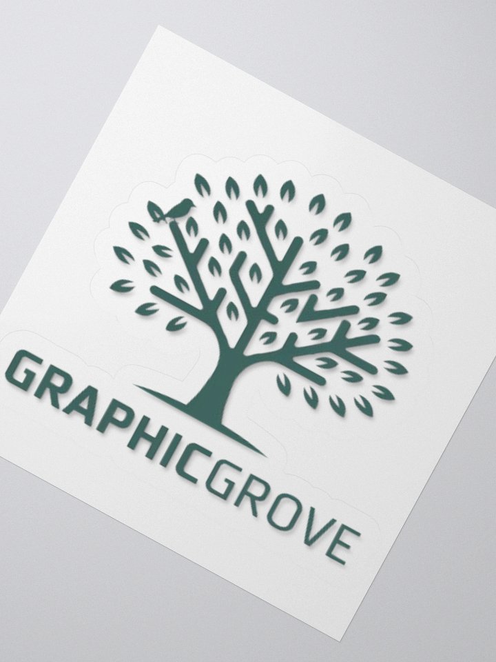 GraphicGrove Tree Logo Vinyl Sticker - Exclusive Nature-Inspired Design product image (6)