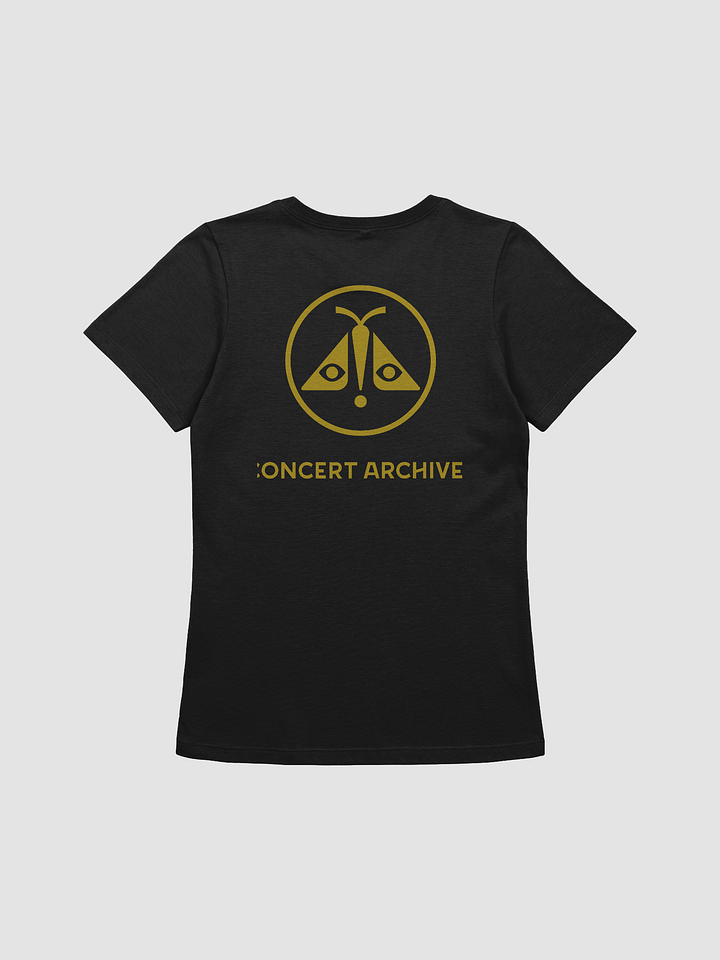 Archie The Concert Monster Fitted Women's T-Shirt (Logo on Back) product image (2)