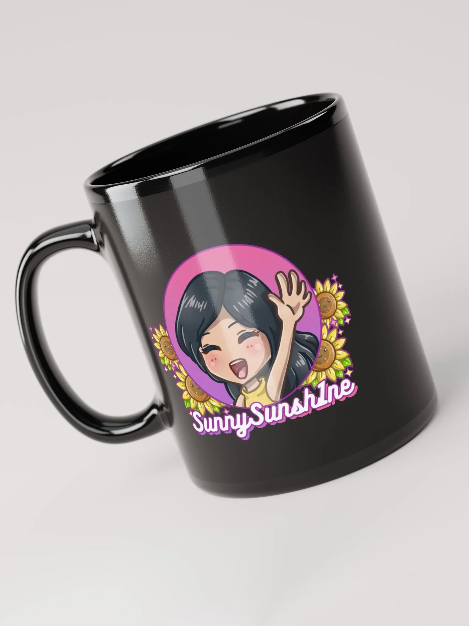 SunnySunsh1ne Black Glossy Mug product image (3)