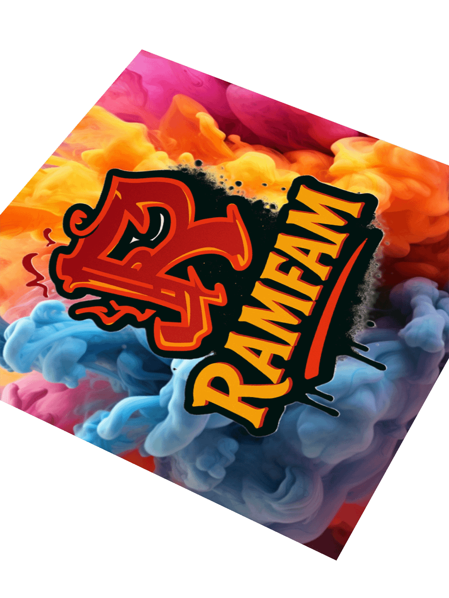 RamFam Explosive Color Sticker product image (3)