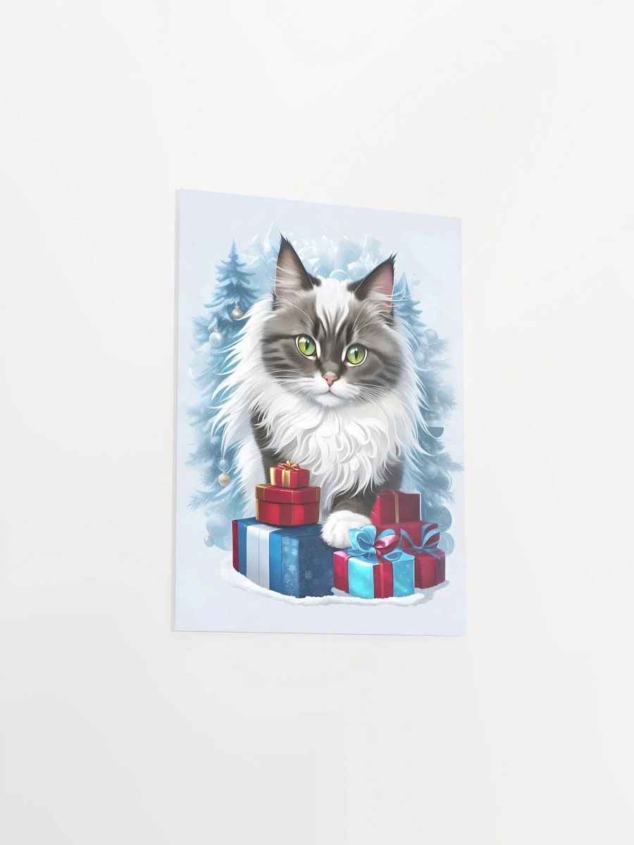 Christmas Kitty Surprise Poster product image (12)