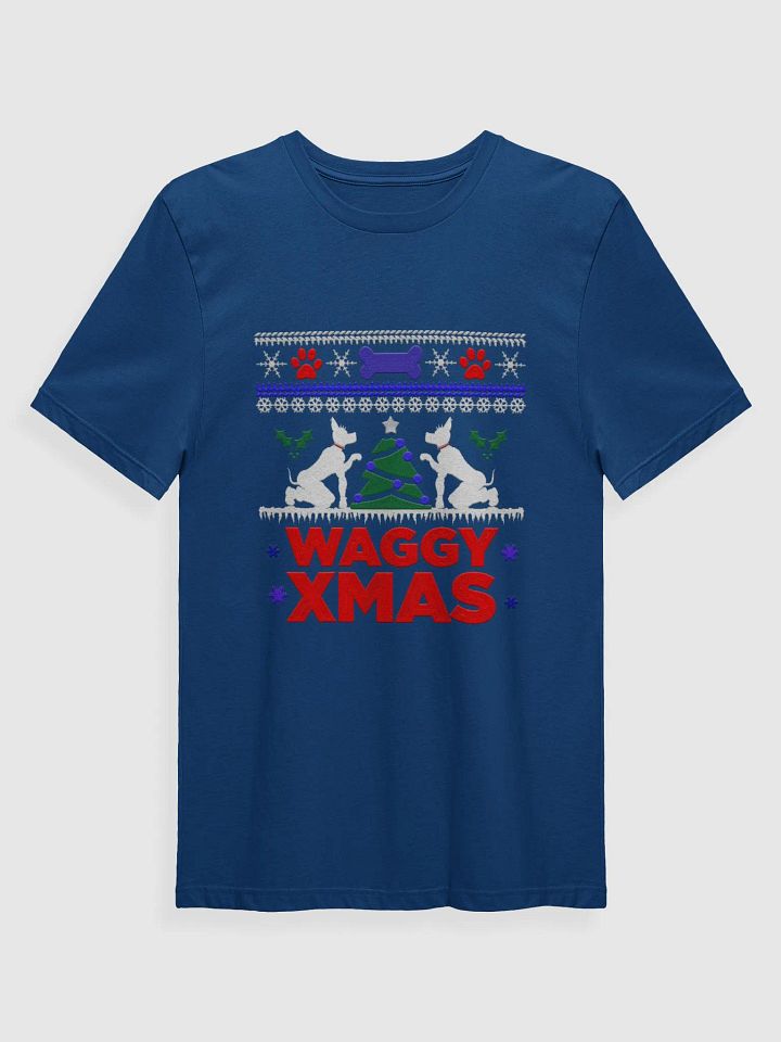 T-Shirt - "WAGGY XMAS" Red Print product image (1)
