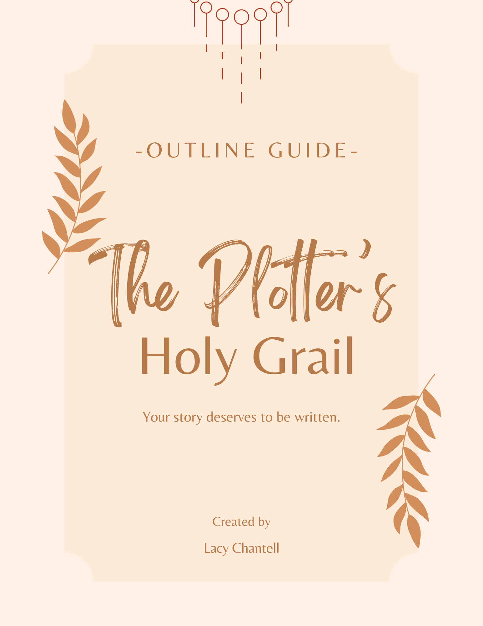 Outline Guide: Plotter's Holy Grail - Neutral Tones product image (1)