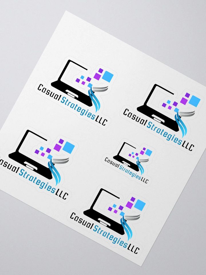 Casual Strategies Logo Stickers product image (2)