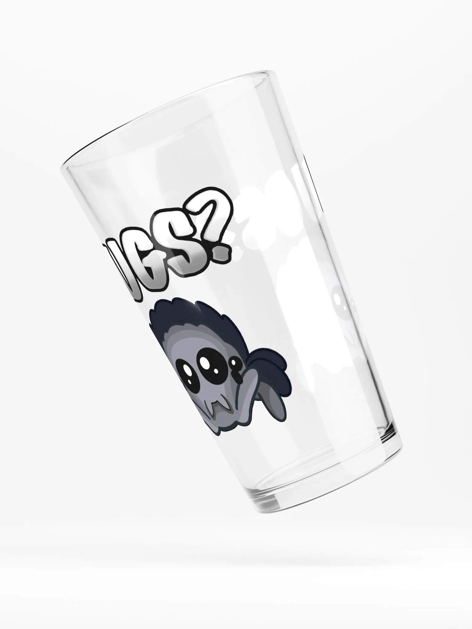 Hugs Pint Glass product image (4)