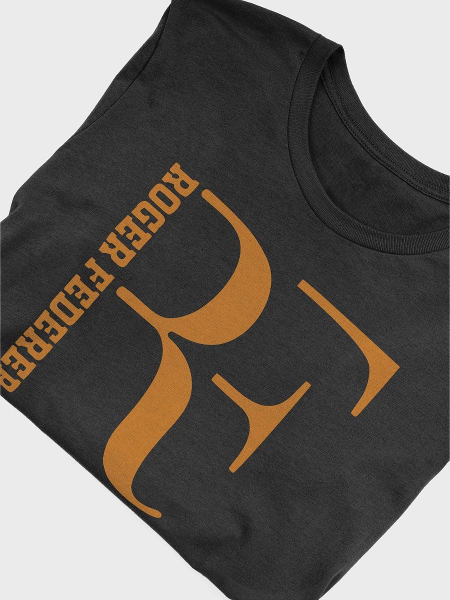Legend Roger Federrer RF Abstract Orange Design T-Shirt product image (29)