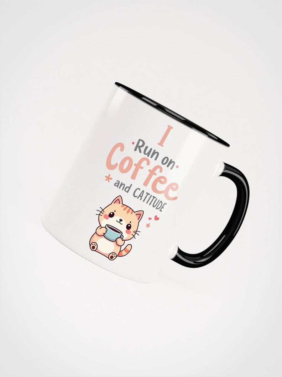 I Run on Coffee and Catitude Cat product image (45)