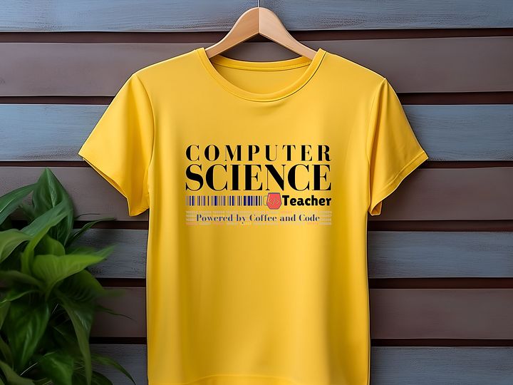 Coffee & Code Teacher T-Shirt product image (1)
