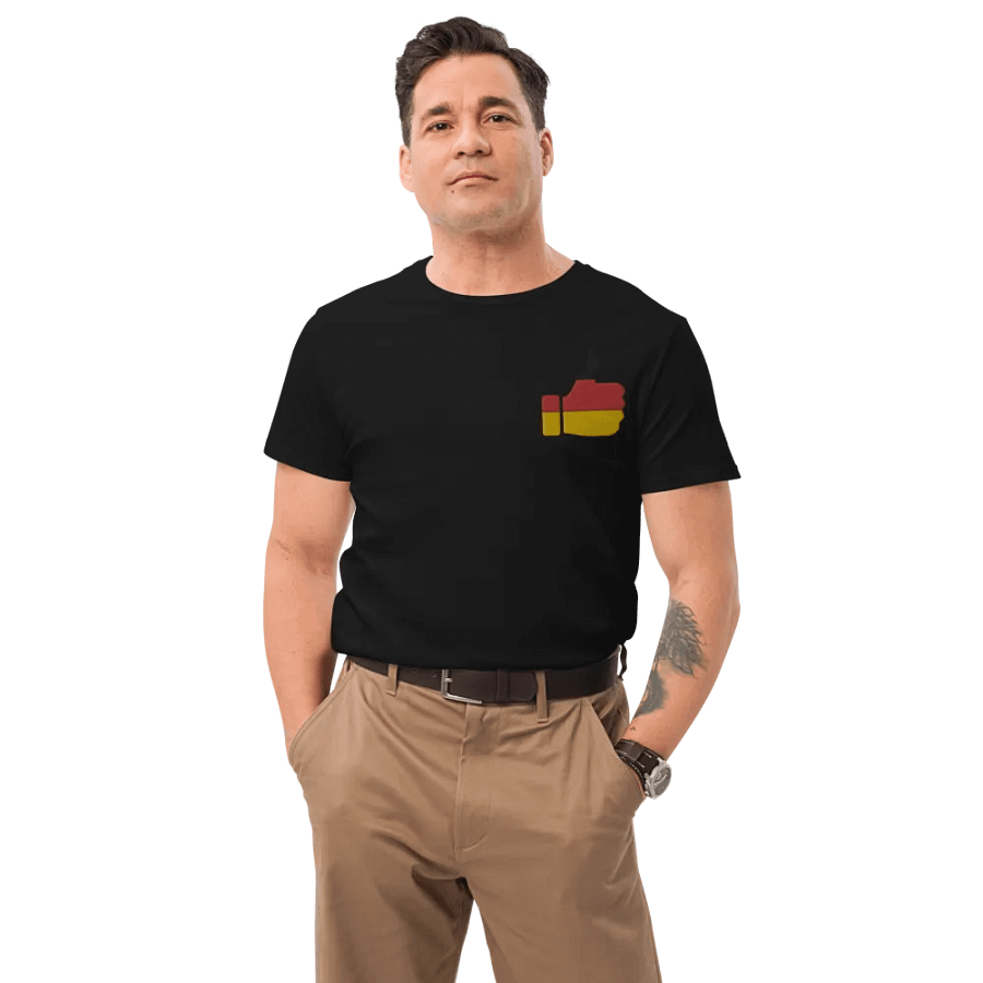 Hochwertiges Baumwoll-T-Shirt product image (6)