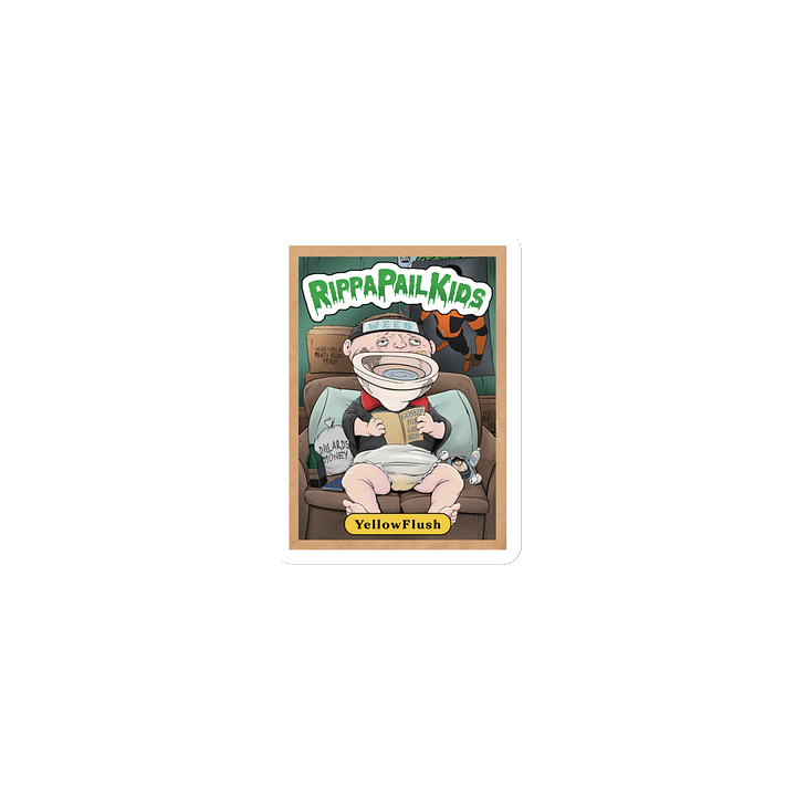 RippaPail Kids Yellow Flush Magnet product image (1)