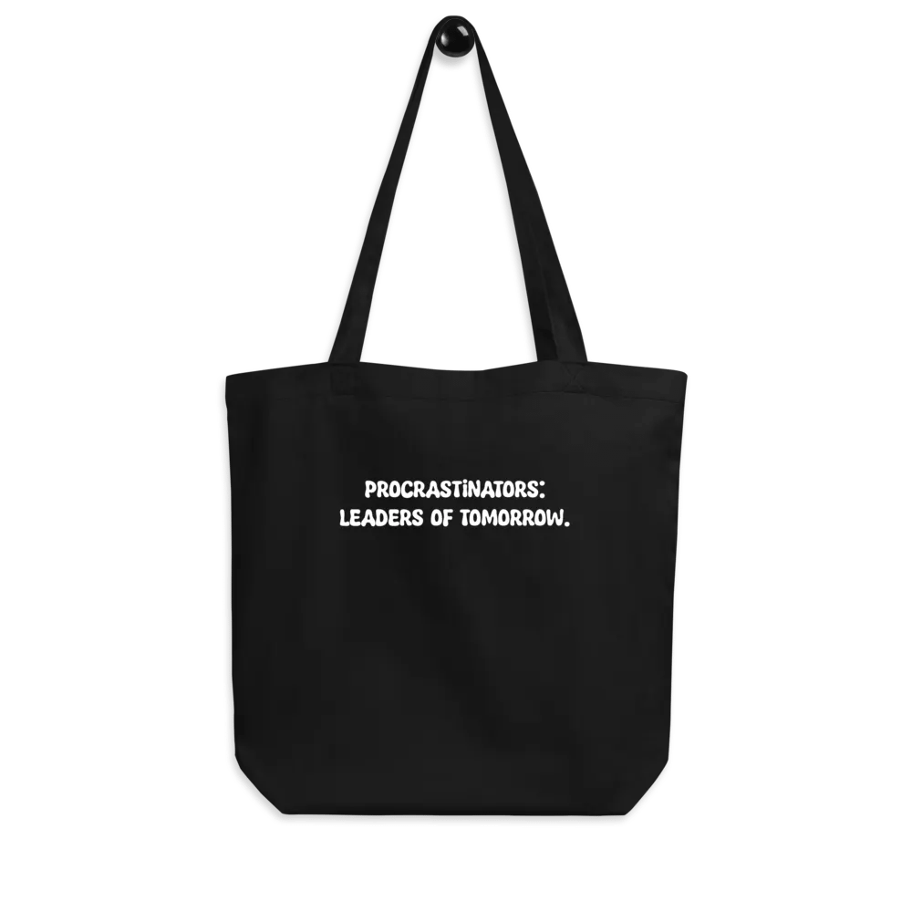 Procrastinators: Leaders of tomorrow Tote Bag product image (7)