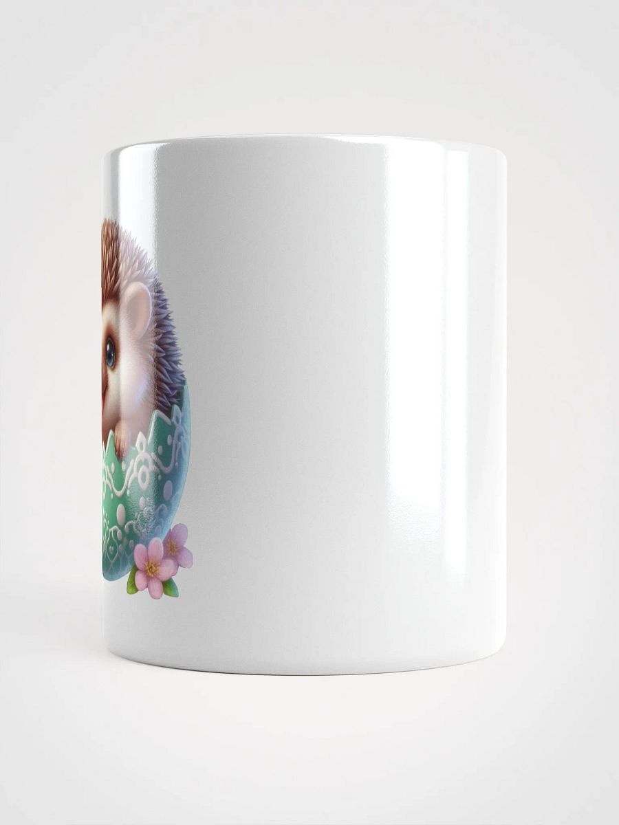 Hedgehog Easter Egg - White Mug product image (3)