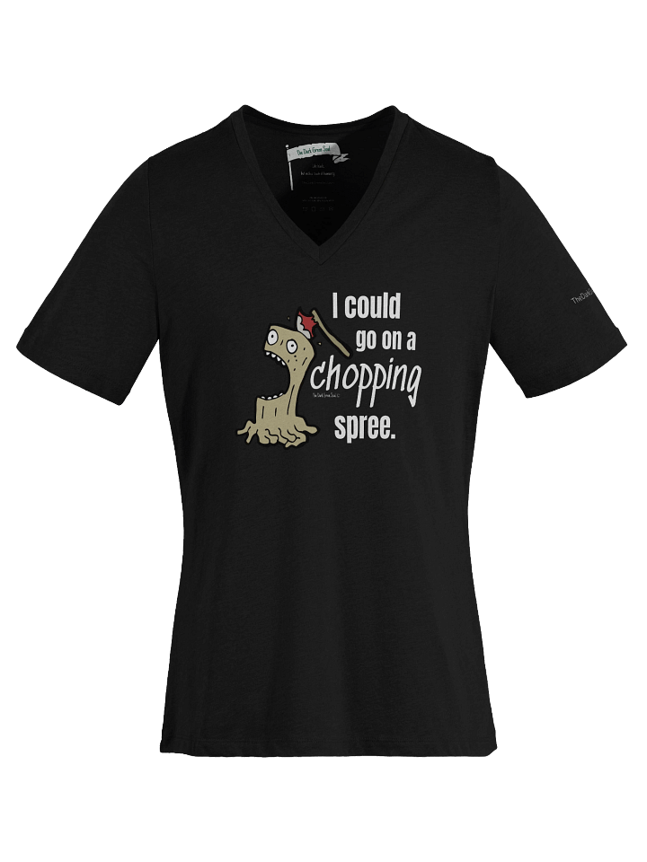 Chopping Spree White - Women's V-Neck Tee product image (1)