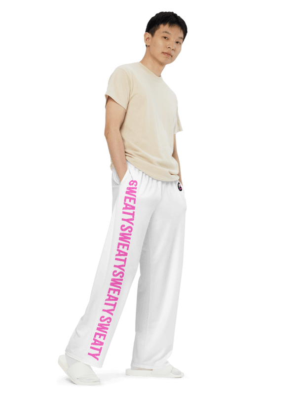 Sweaty Sweats Pink and White product image (4)