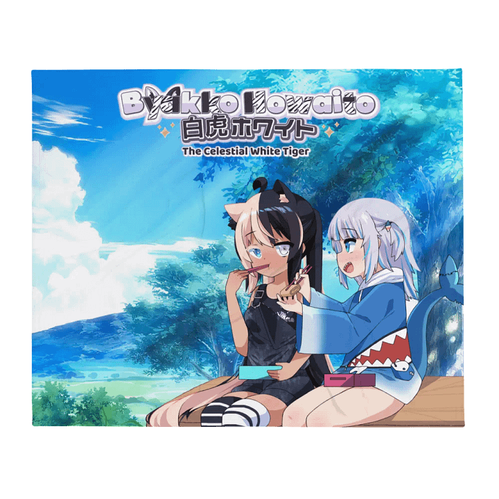 Throw Blanket - Byakko x Gura Edition product image (2)