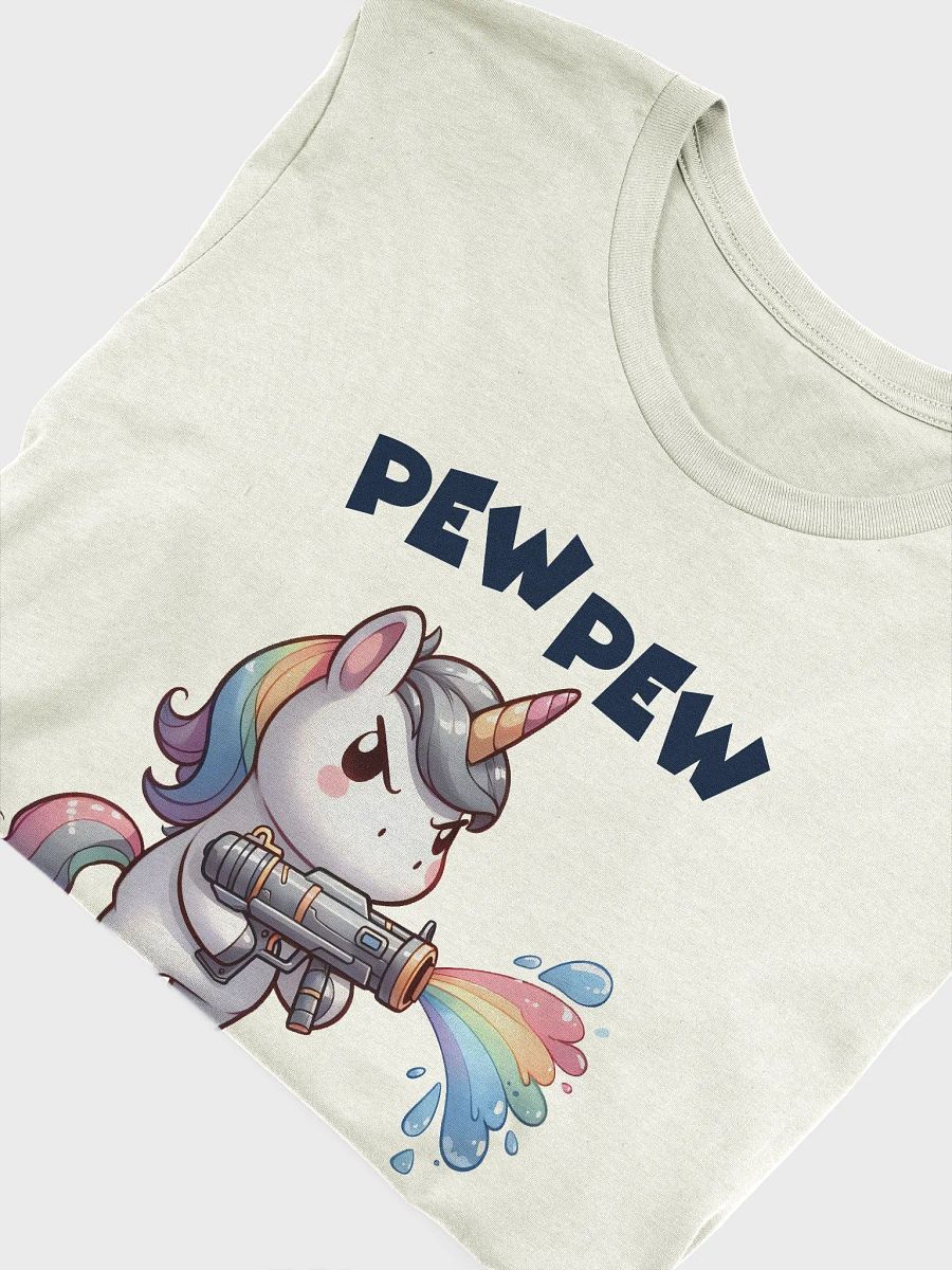 Rainbow Unicorn Water Gun T-Shirt product image (41)