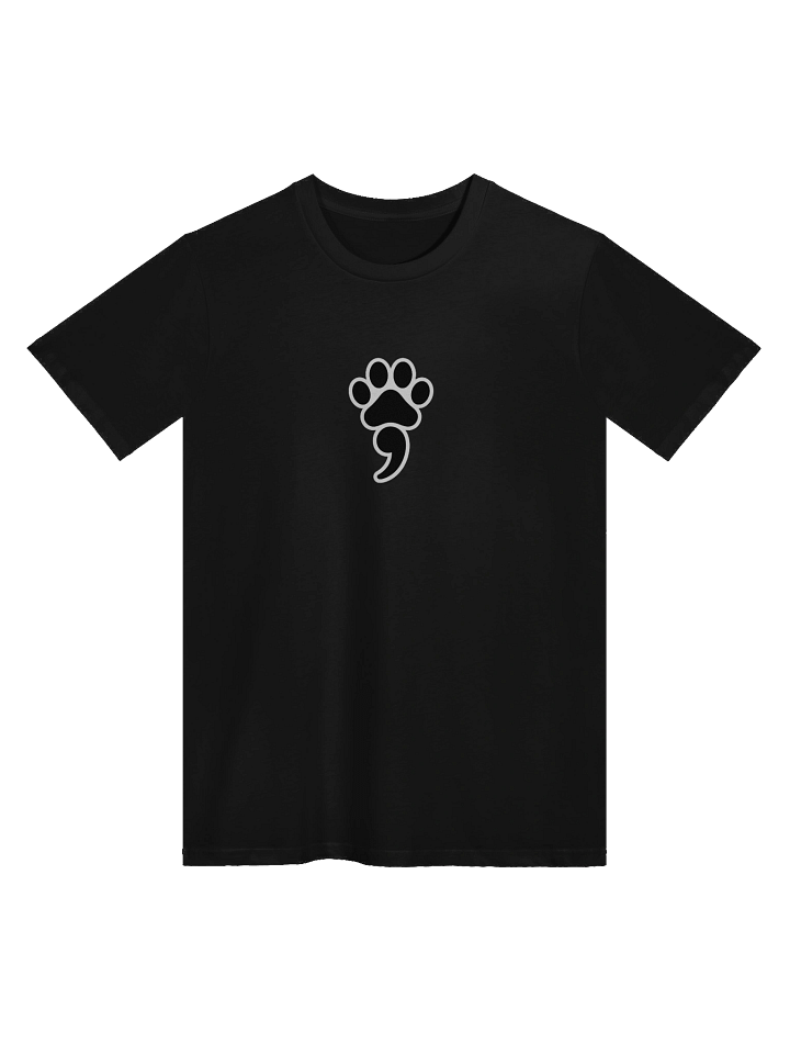 🐾 Paw Semicolon T-Shirt | Symbol of Strength, Hope & Companionship product image (2)