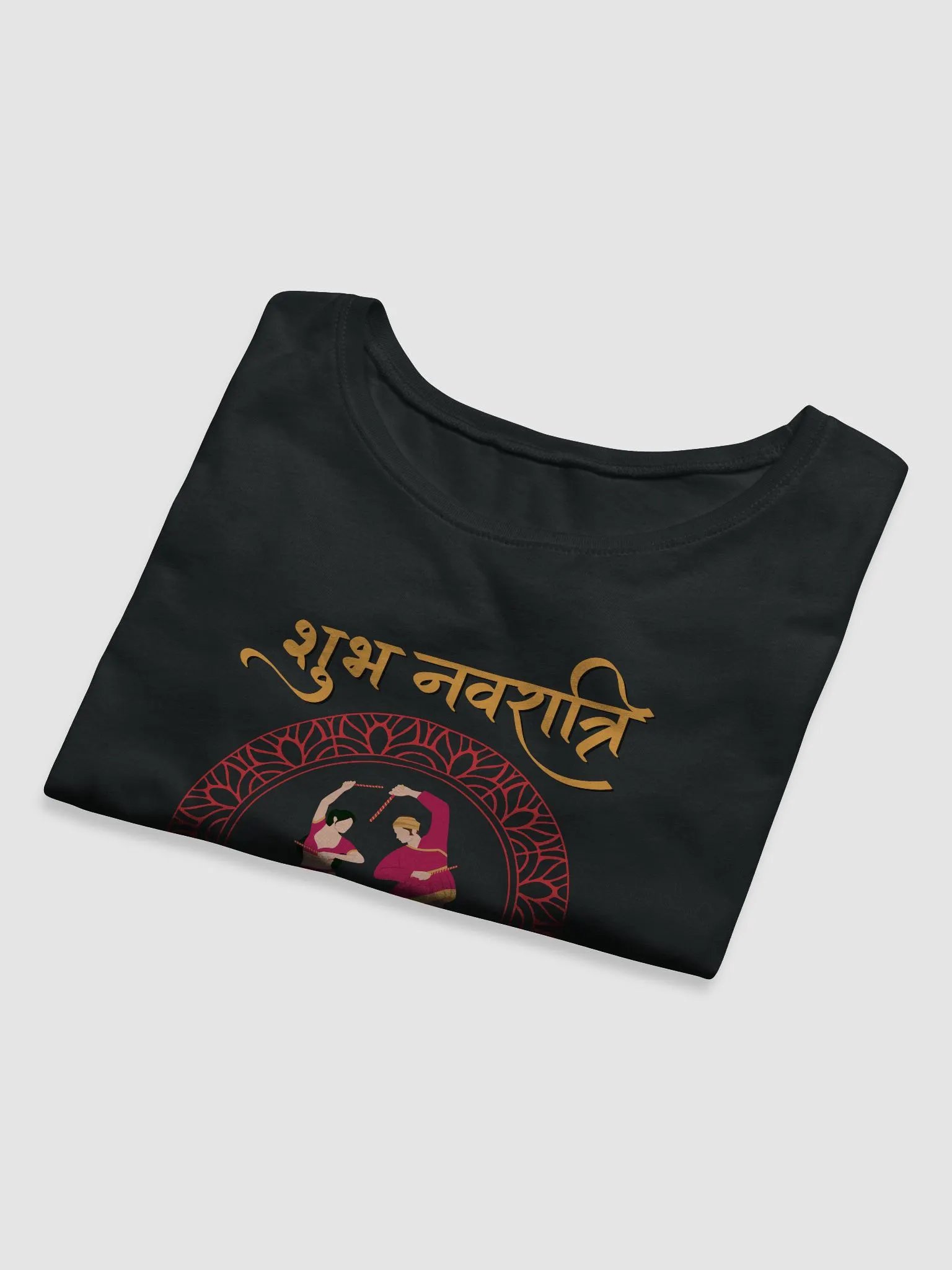 Navratri Crop Tee - Enjoy your festival product image (22)