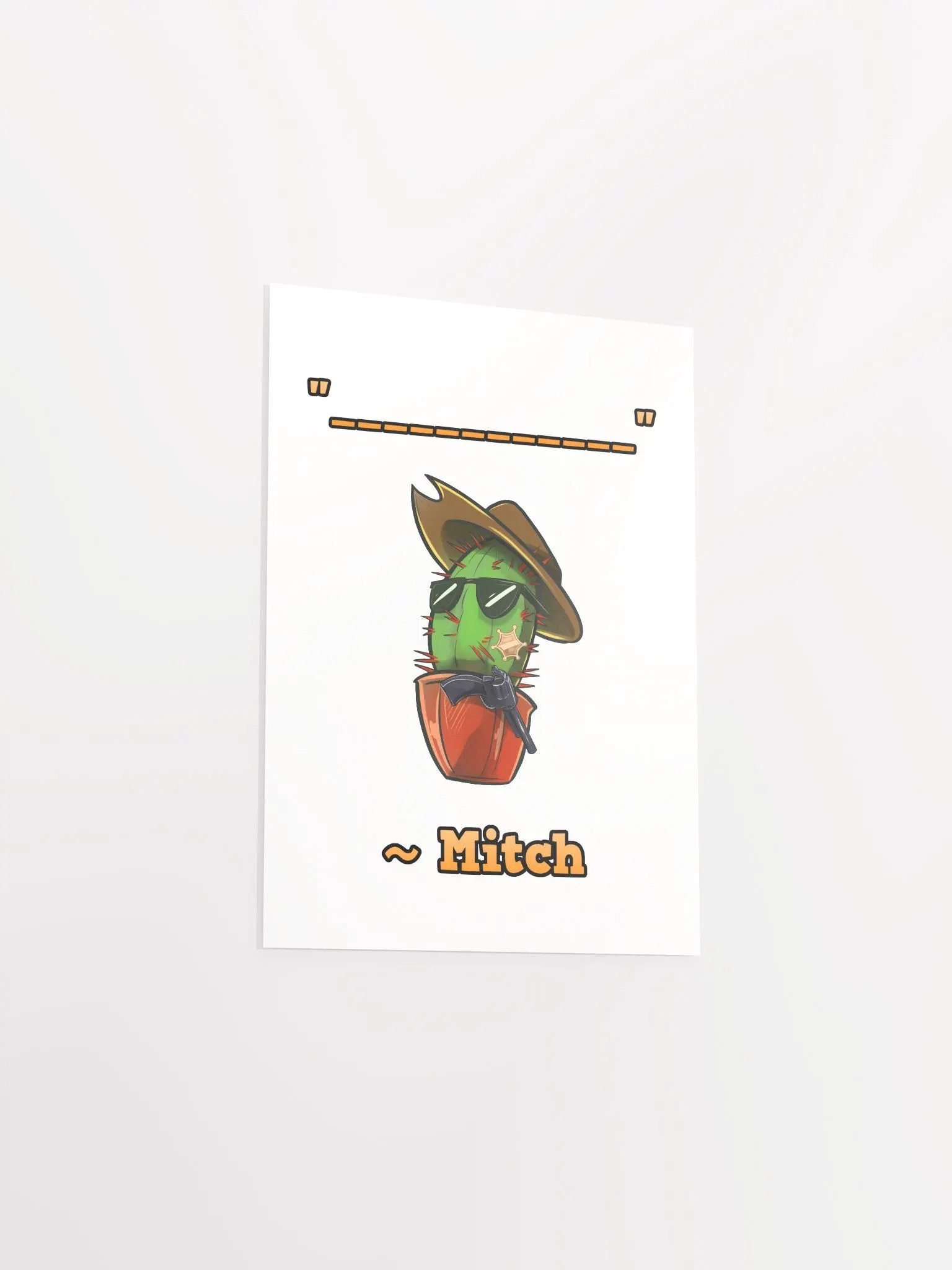 Mitch Quote Poster product image (33)