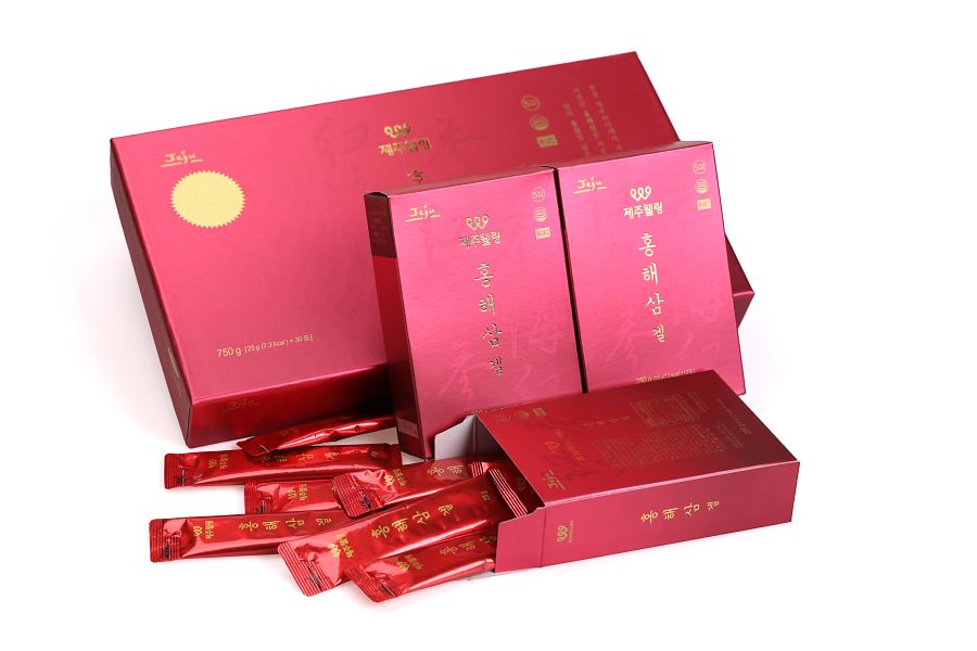 JEJUWELLING韓國濟州島紅海參修復飲+台灣阿里山烏龍茶（150克*2袋） product image (3)