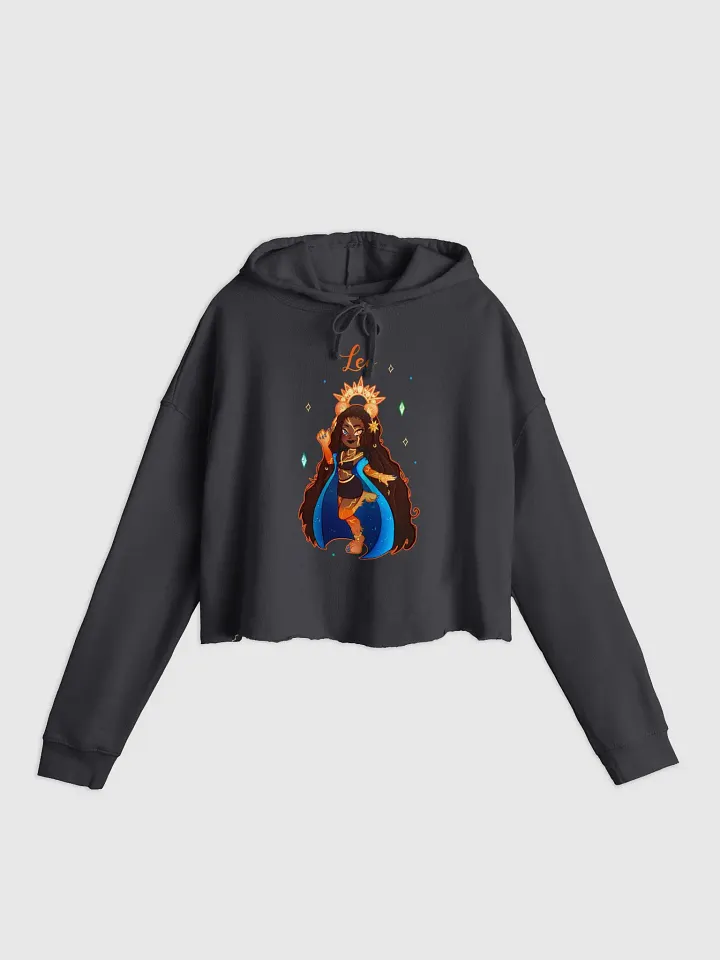 Leo Crop Hoodie (Zodiac Series) product image (5)