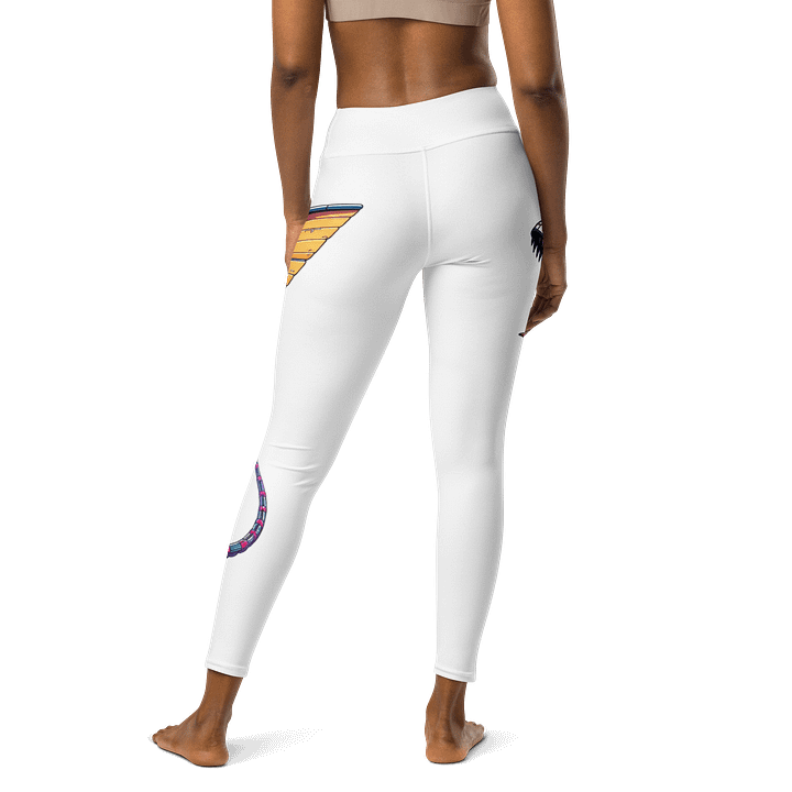 Pterodactyl Sun-Kissed Yoga Park Leggings product image (2)