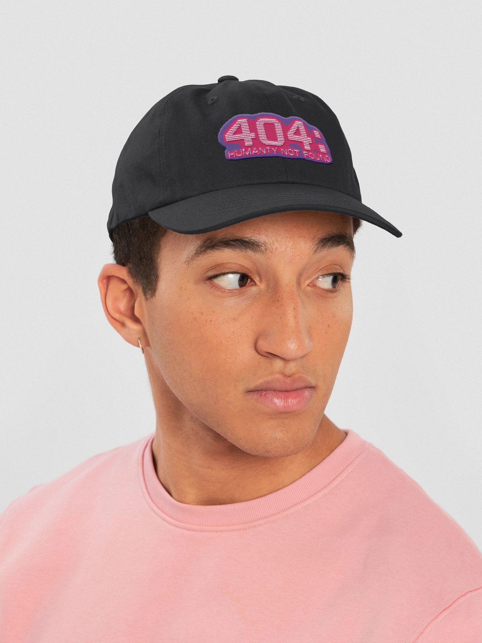 Delete Humanity Dad Hat product image (6)