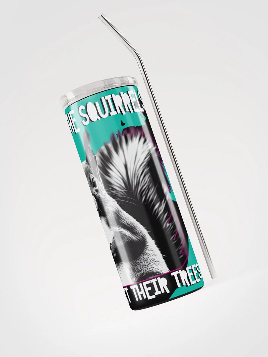 Peaceful Squirrel Stainless Steel Tumbler product image (3)