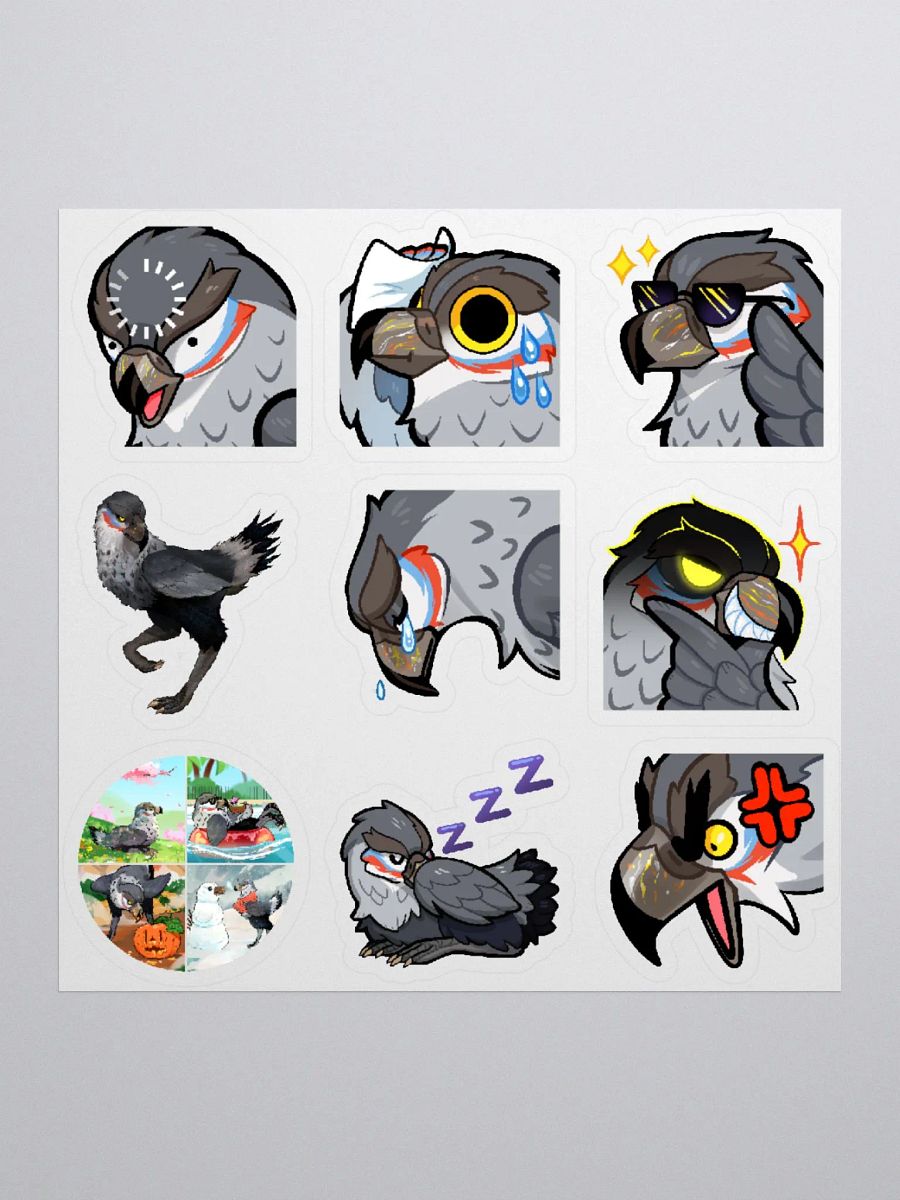 Terry Emoji Stickers (Set B) product image (1)