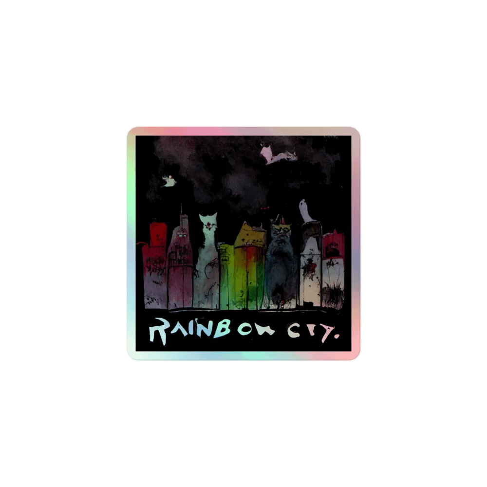 Rainbow City Feline Dreams Sticker Sheet product image (1)