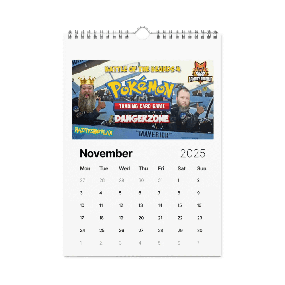 Hairy Snorlax Wall Calendar (2025) product image (11)