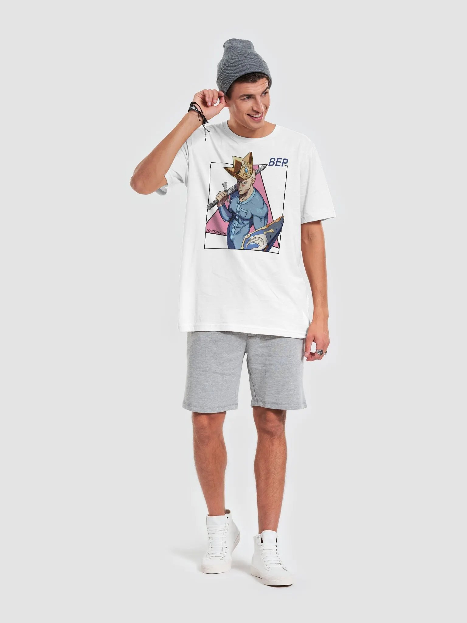 Anime Bep - T-Shirt White product image (5)