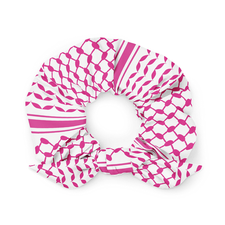 Pink Kufiya Scrunchie product image (1)