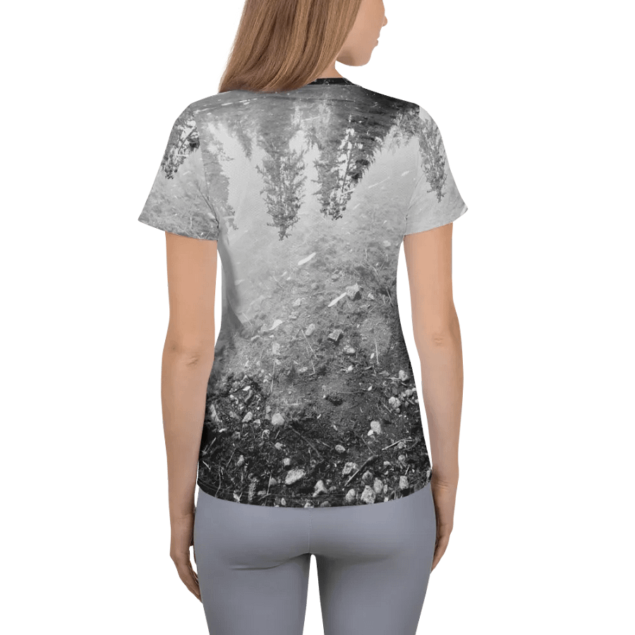 Take a mental break and recharge your batteries. Women's athletic T-shirt. product image (6)