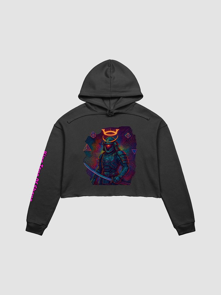 Neon Samurai Crop Hoodie product image (1)