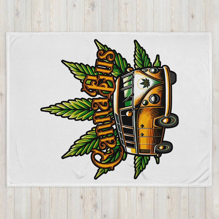 CannaBus Fleece Throw product image (3)