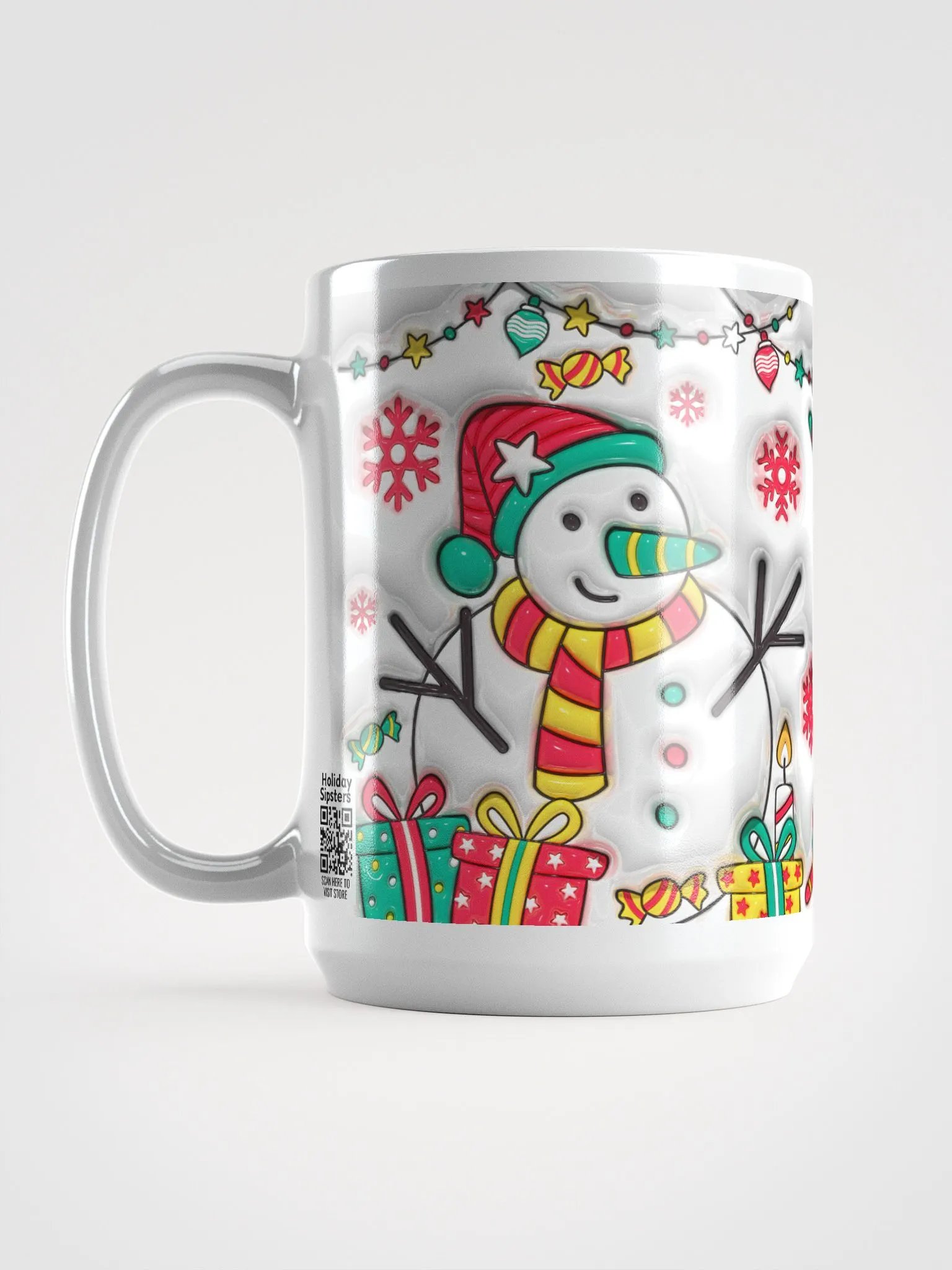 Happy Snowman Holiday Mug product image (6)