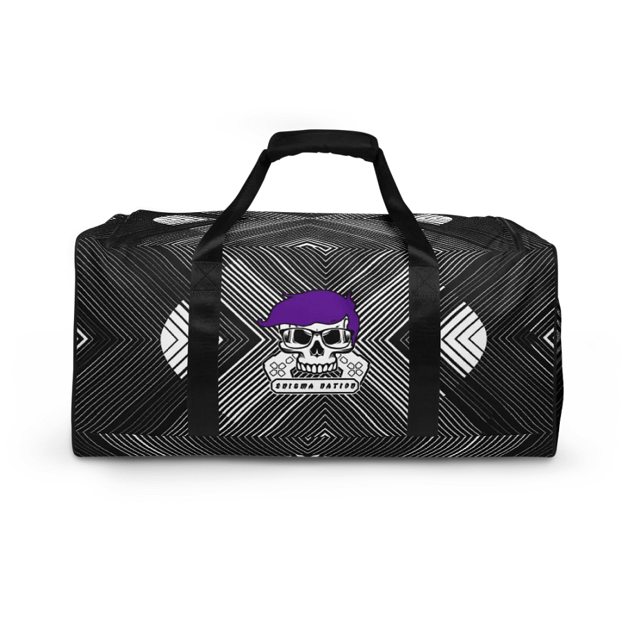 Enigma Nation All-Over Print Duffle Bag product image (3)