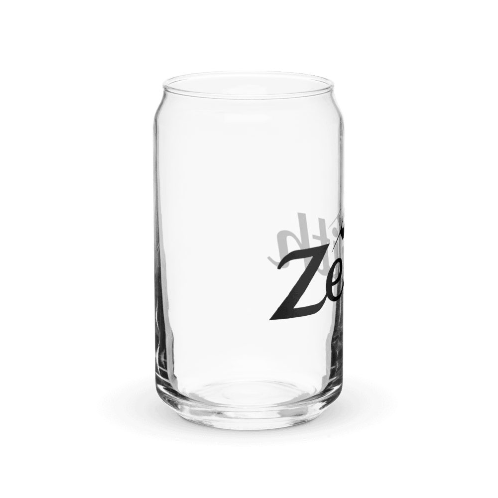 Zenith Can-Shaped Glass - Mountain Peak Design, 16oz product image (10)
