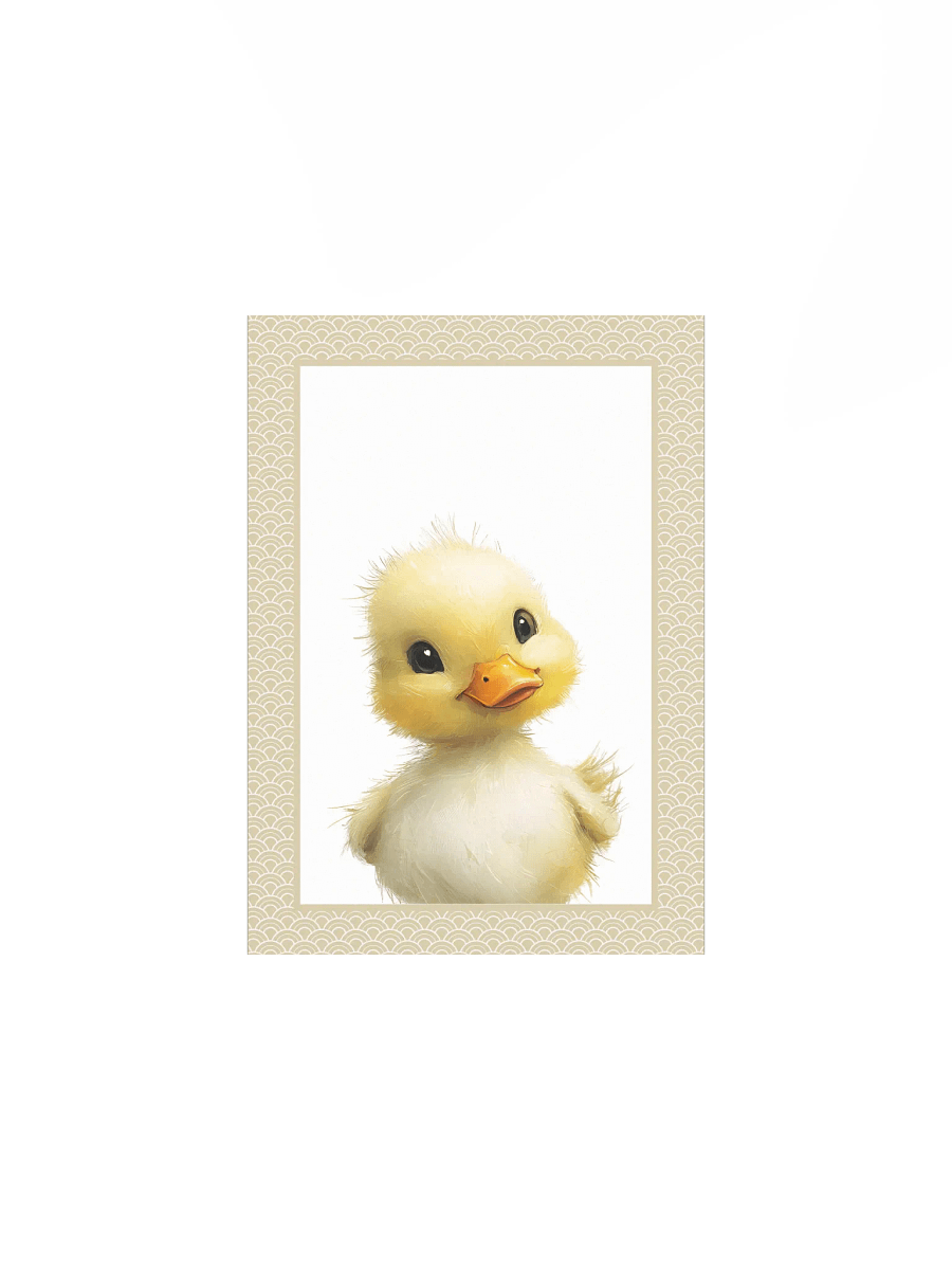 Cute Little Duck Nursery Print product image (2)
