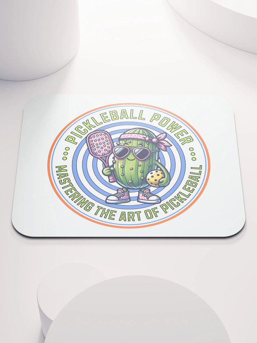 Pickleball Power Mastering The Art Of Pickleball Mouse Pad product image (2)